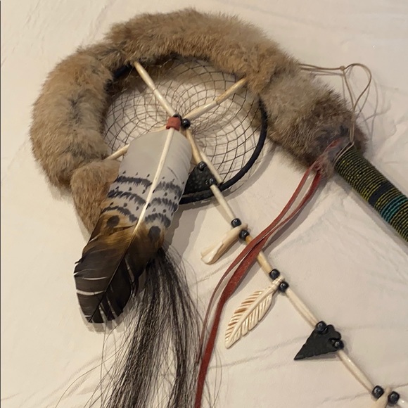 Mescalero Apache talking stick - Picture 8 of 9